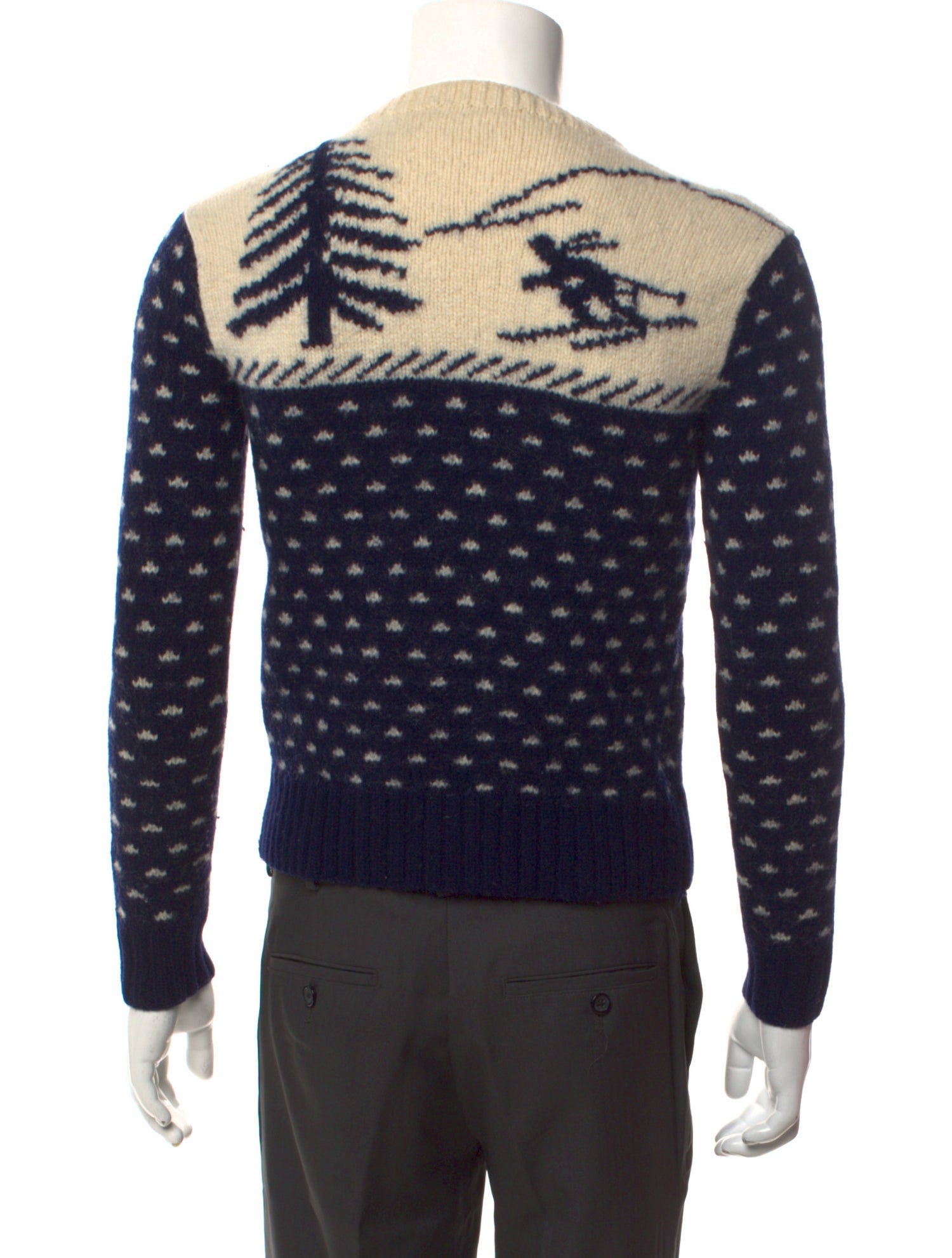 Polo Ralph Lauren Wool Printed Pullover